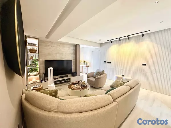 apartamentos - vendo en el millón tres habitaciones con baño balcón dos parqueos paralelos serv 5