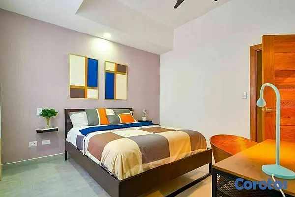 apartamentos - Apto amueblado en piantini 4