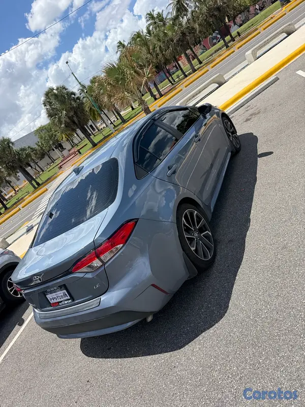 carros - Toyota Corolla 2020 azul recién importado 2