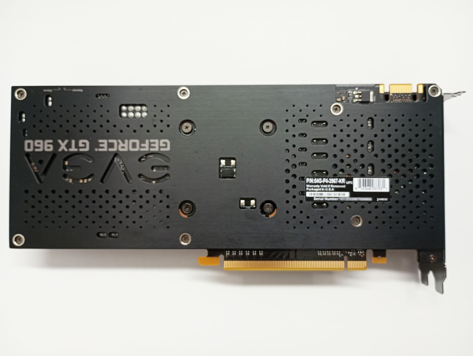 computadoras y laptops - Tarjeta de video EVGA GeForce GTX 960 4GB SSC 2