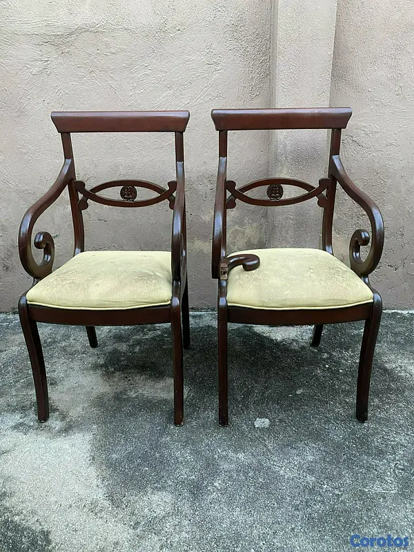 muebles y colchones - Butacas en Caoba 2