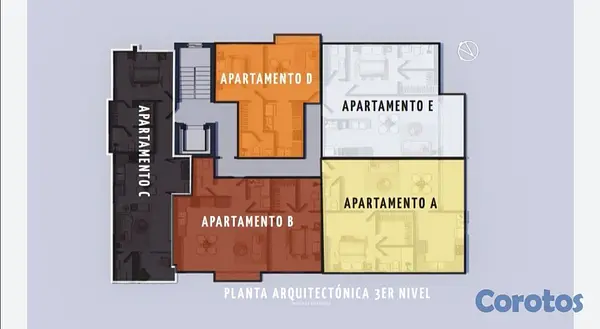 apartamentos - Torre JVIII , Apto 201 A 5