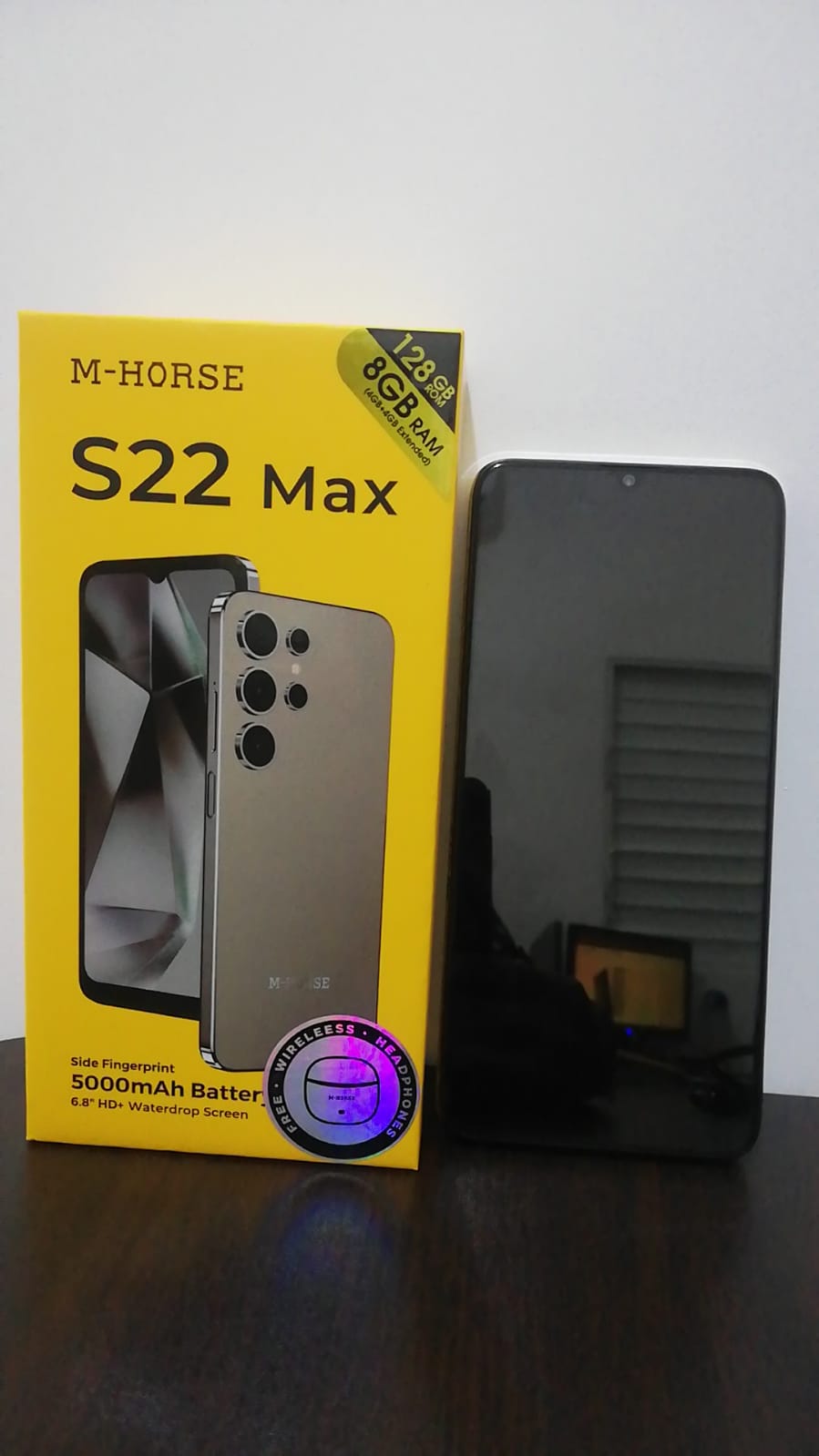 celulares y tabletas -  Teléfono M-HORSE S22 MAX 128GB + 8GB 4