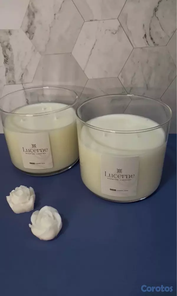 decoración y accesorios - Velones artesanales con esencia  4