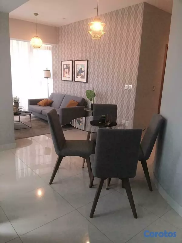 apartamentos - Piantini Amueblado EN EXCELENTE TORRE, IDEAL PARA EJECUTIVO AREA SOCIAL  4
