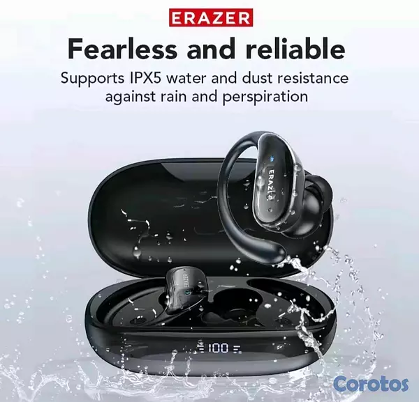 accesorios para electronica - Bluetooth Erazer  XT80 Pro con IA y traductor de idioma inteligente. 9