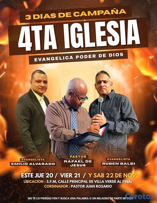 servicios profesionales - Creo Flyers para Eventos Cristianos y Actividades 11