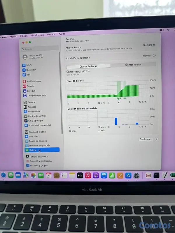 computadoras y laptops - Macbookair  2020 M1 7
