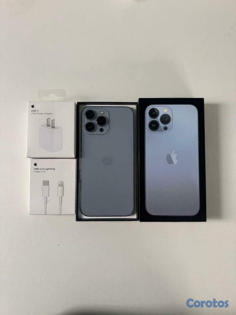 celulares y tabletas - iphone 13 pro max azul 256 GB Desbloqueado.**Somos 2