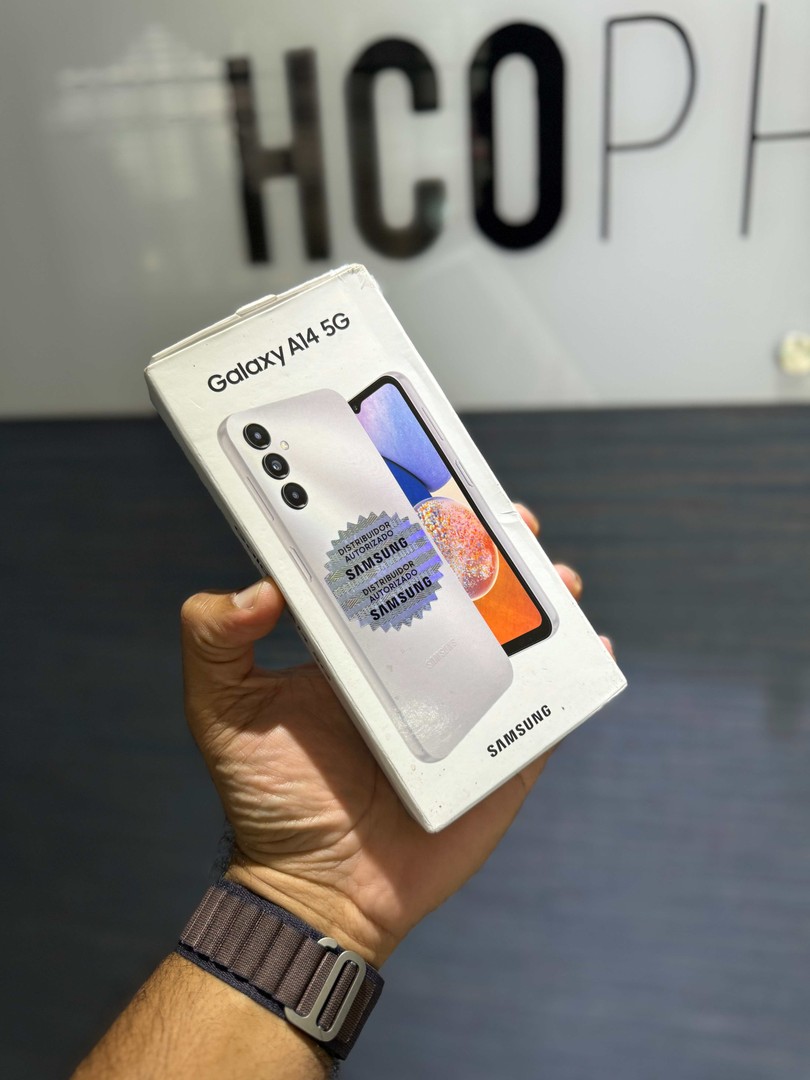 celulares y tabletas - Samsung Galaxy A14 5G 128GB Blanco Nuevo , Desbloqueado Altice, $ 9,995 NEG 0