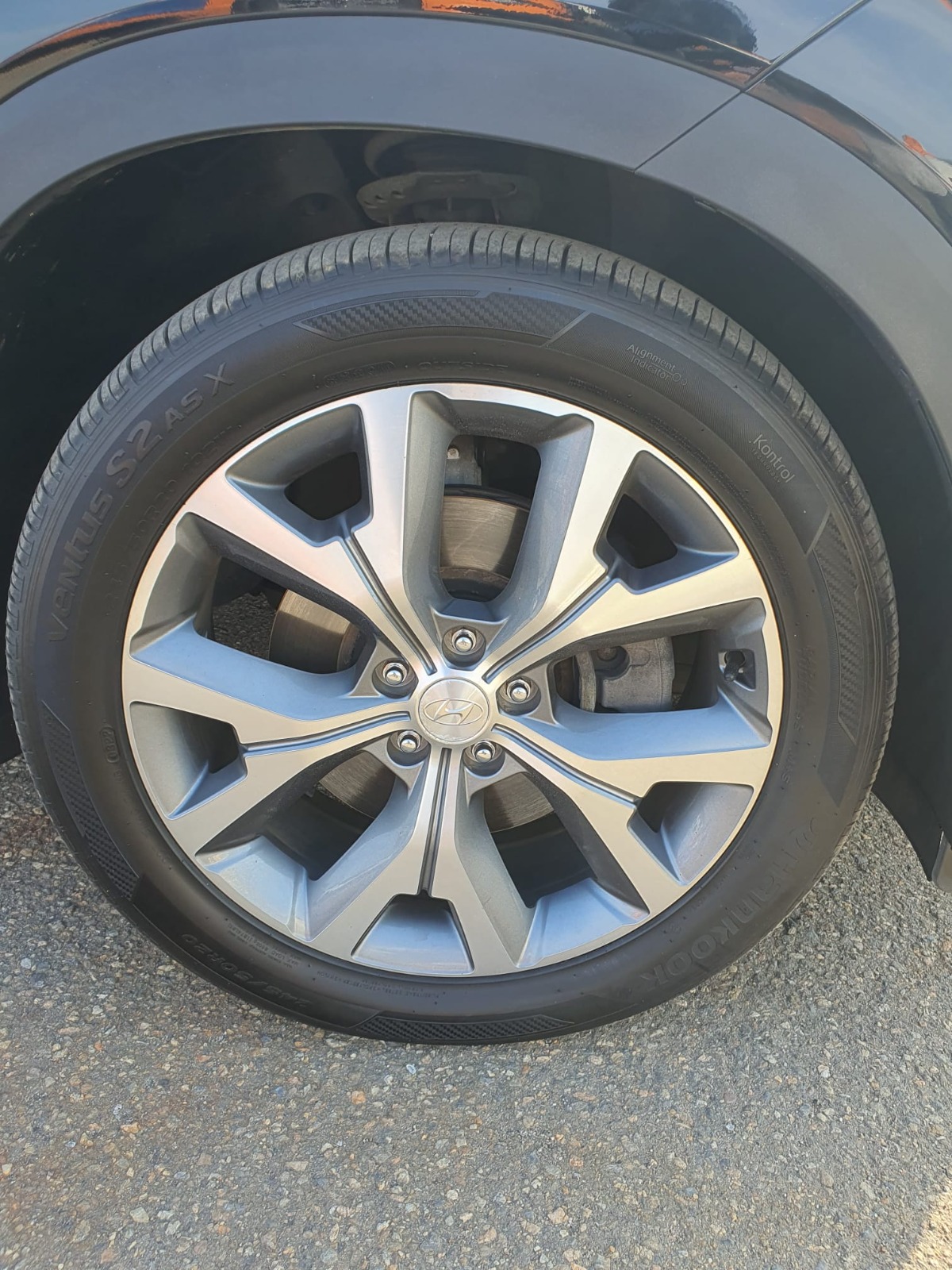 jeepetas y camionetas - HYUNDAI PALISADE 2019 NEGRA GASOLINA 8