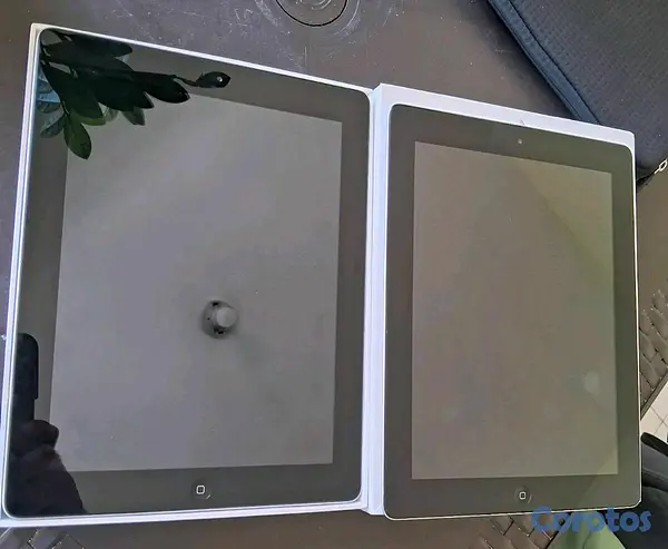 celulares y tabletas - 2 Ipad color silver usadas como nuevas, 1 cargador, 1 tiene su cover como nuevo. 6