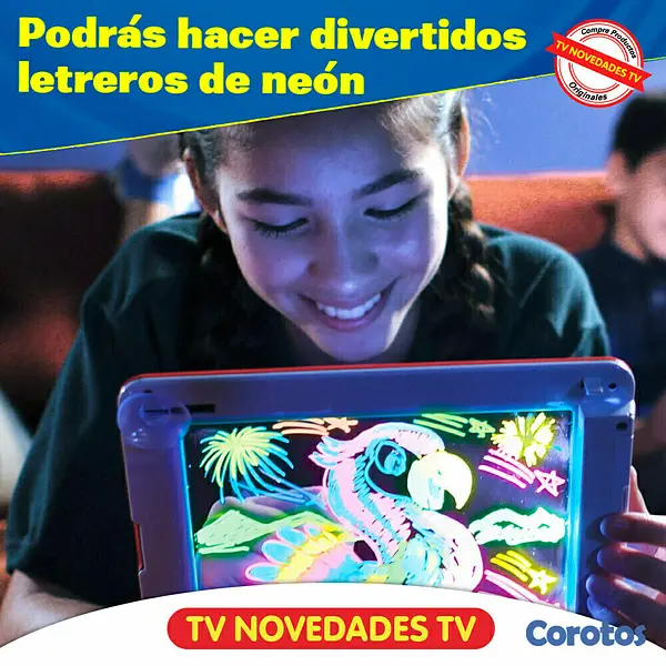 juguetes - PIZARRA DE DIBUJO PARA NIÑOS MAGIC PAD  4