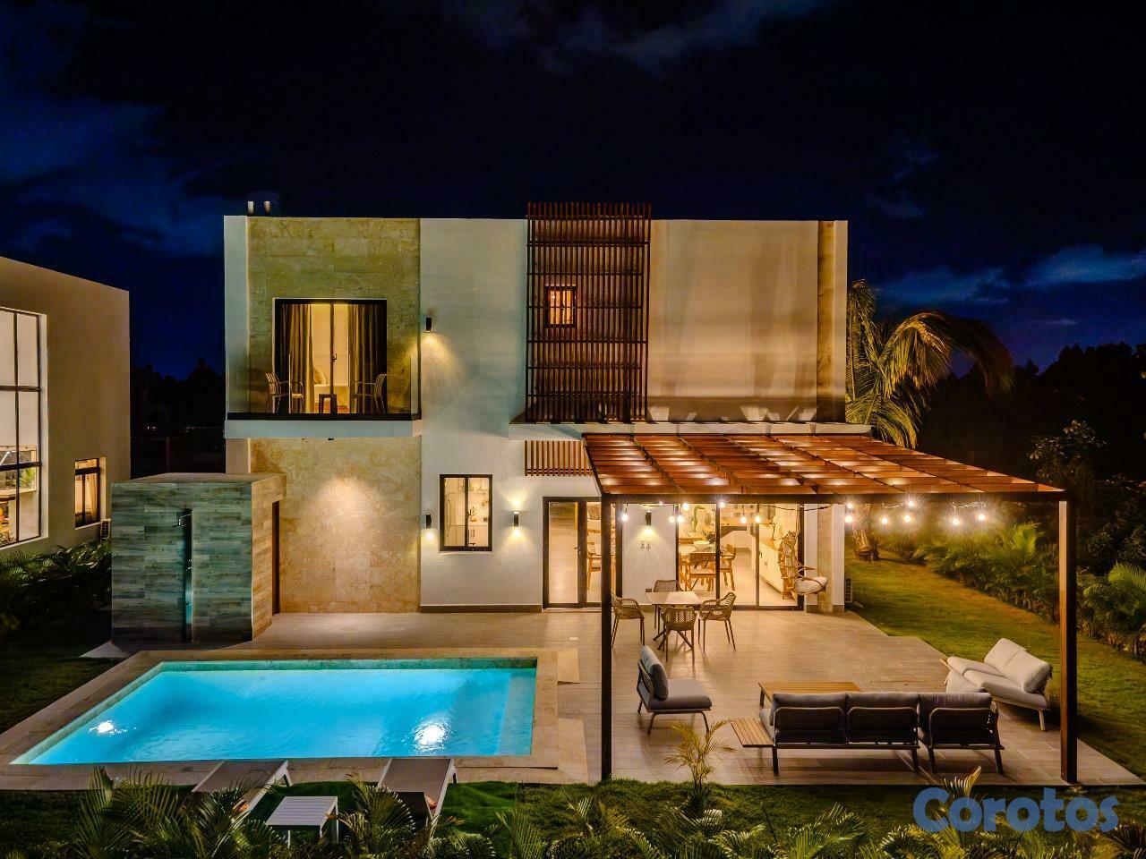 casas vacacionales y villas - Vendo elegante villa en Vistacana 5