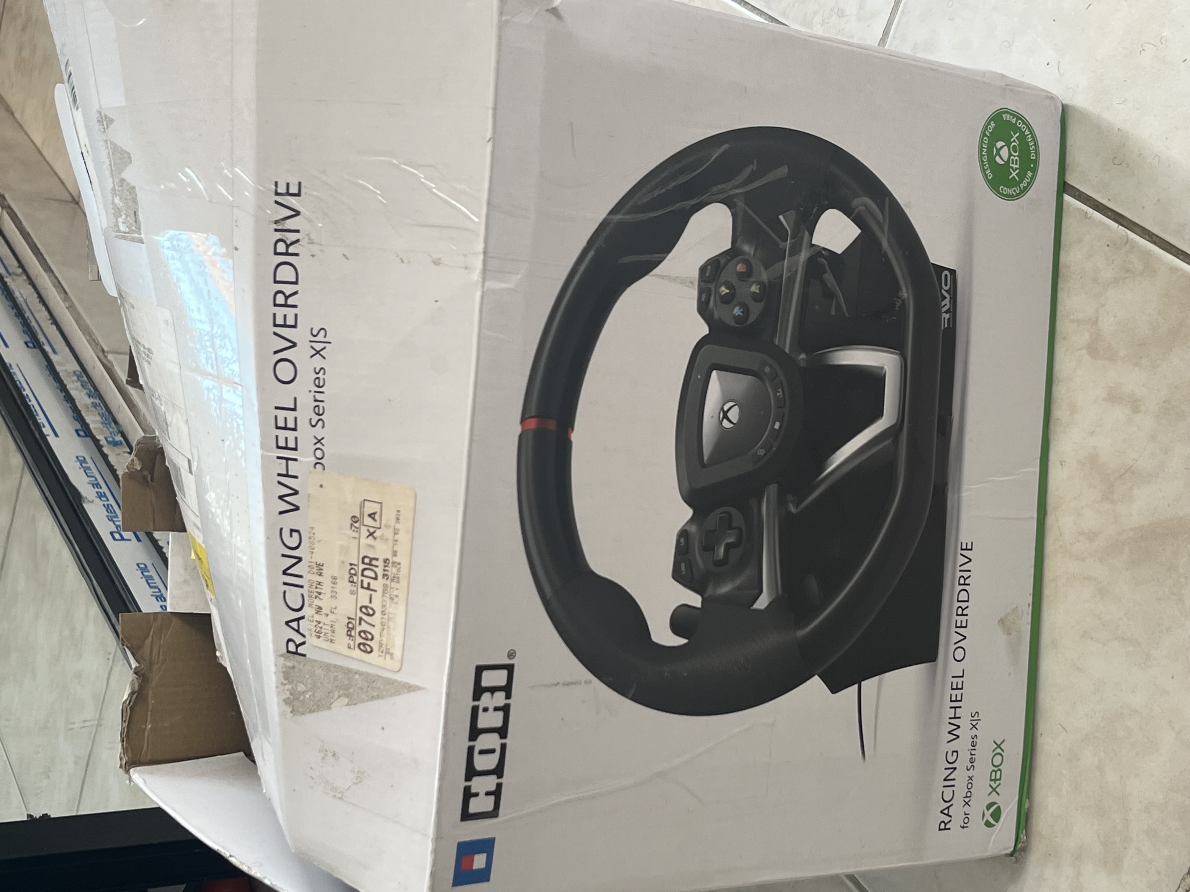 consolas y videojuegos - Volante HORI WHEEELS Xbox  6