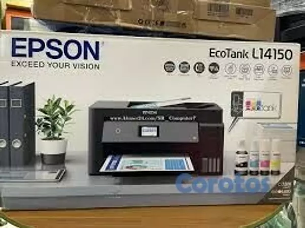 computadoras y laptops - MULTIFUNCIONAL EPSON IMPRESION 13X19 CON BOTELLA DE TINTA DE FABRICA,L14150 2