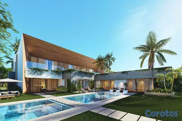 casas vacacionales y villas - Vendo proyecto de Villa en Cap Cana 3