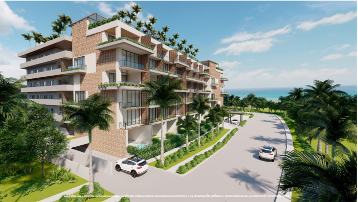 casas vacacionales y villas - VENTA DE APARTAMENTO EN PUNTA CANA 3