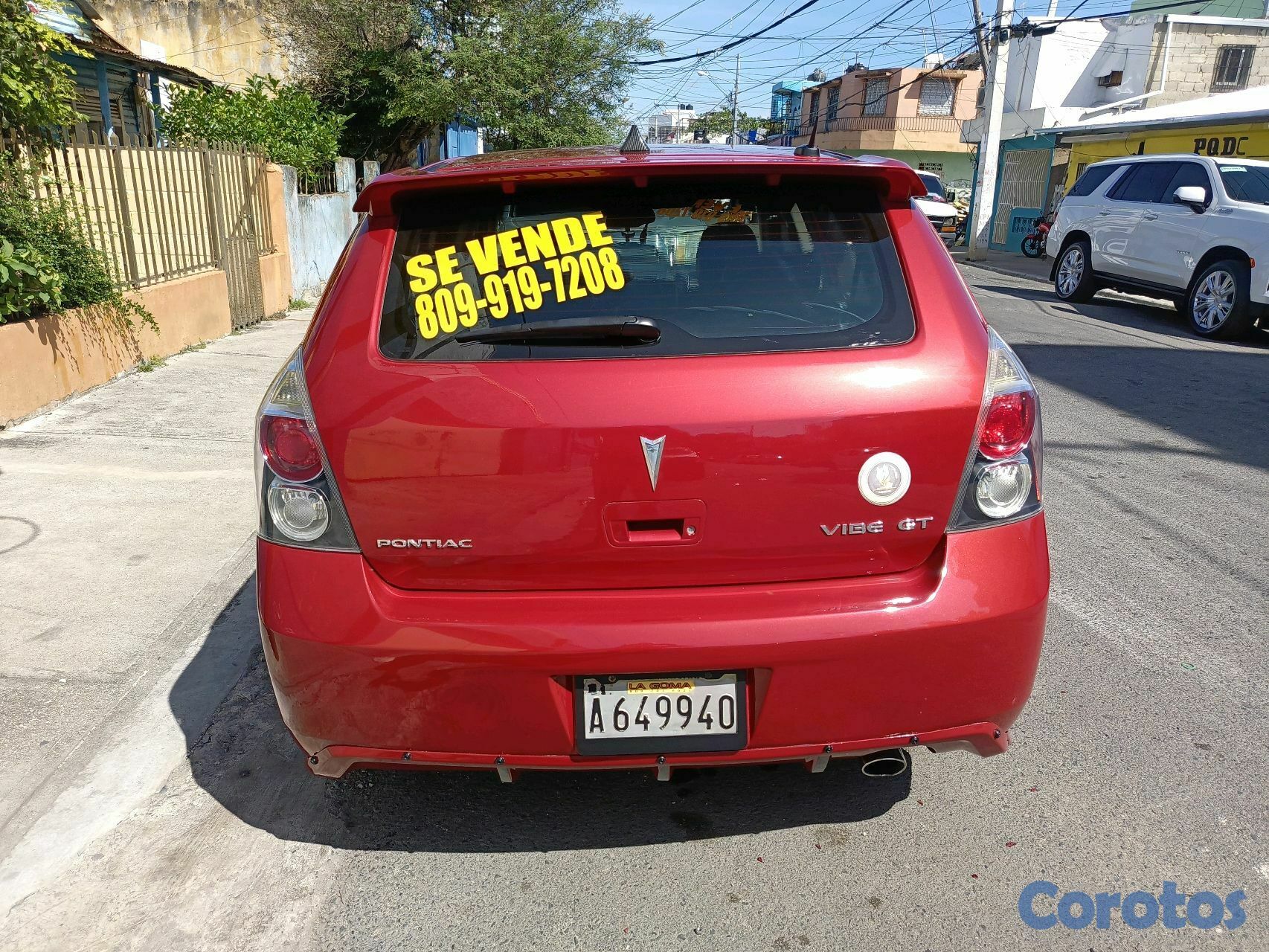 carros - Pontiac vibe GT, (Toyota Matrix) papeles al día  4