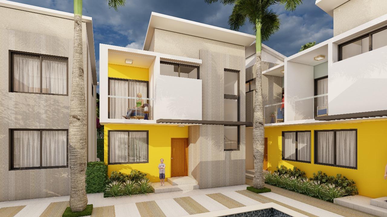 casas vacacionales y villas - Proyecto de Villas en Venta en White Sands, Punta Cana 0
