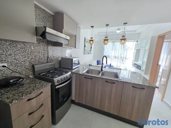 apartamentos - Apartamento en alquiler amueblado, Evaristo Morale 3