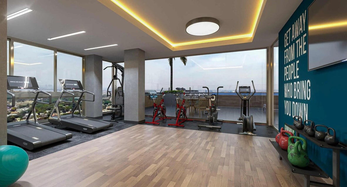 apartamentos - Apartamento en venta #24-128 ascensor, 2 dormitorios, piscina, gimnasio, lobby. 1