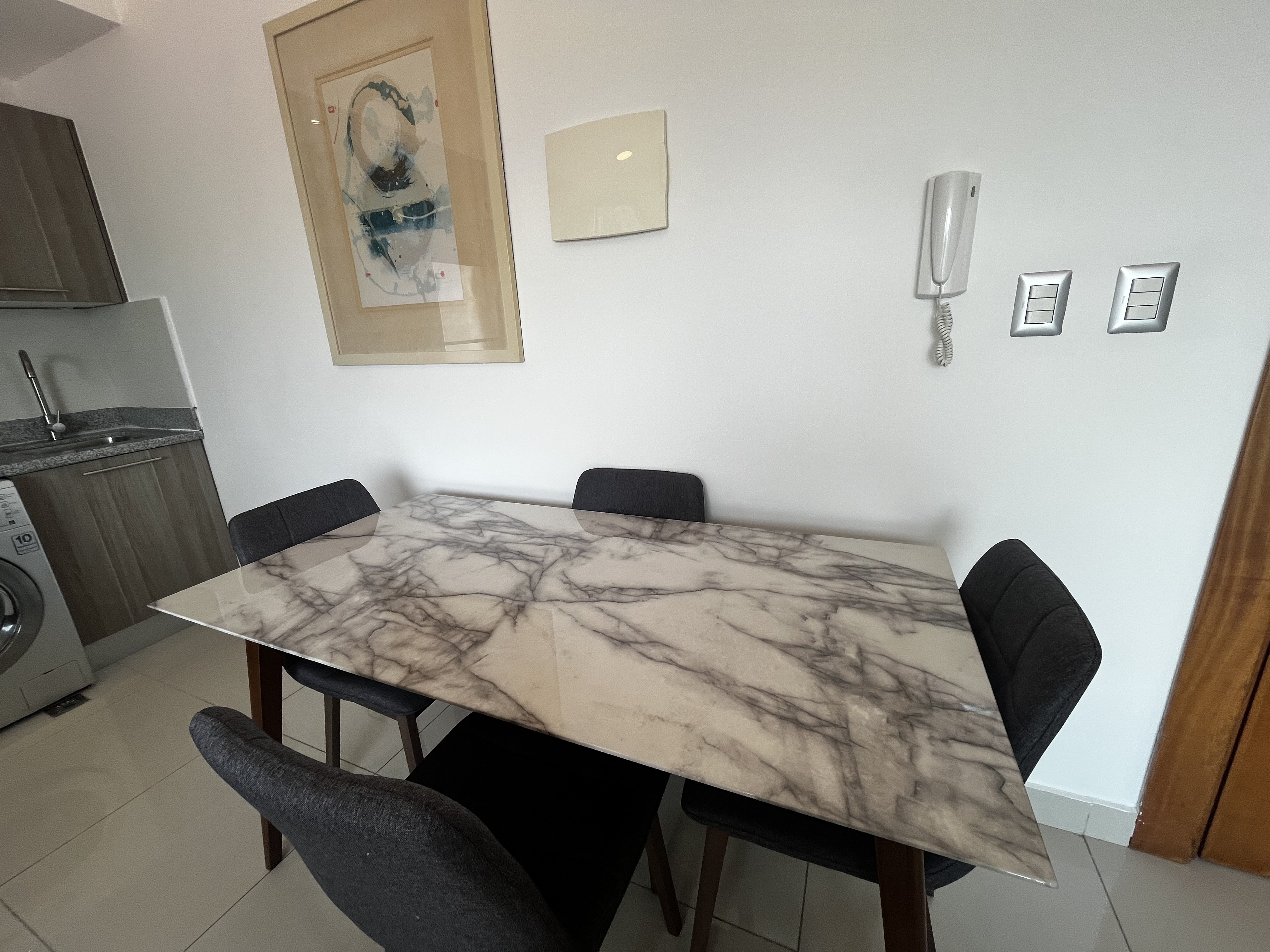 apartamentos - Apartamento Alquiler en Piantini de UNA Habitación 2