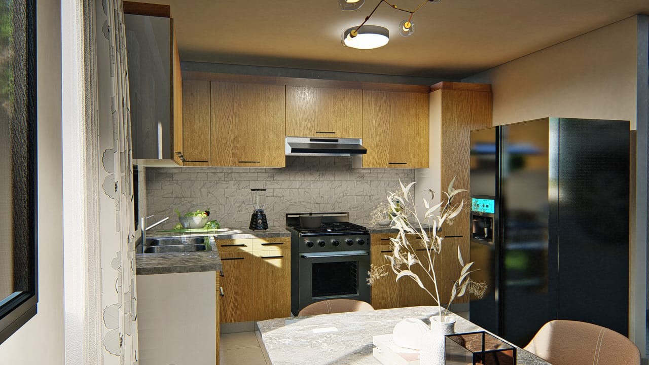 apartamentos - Segundo piso nuevo cerca Charles De Gaulle y Las Americas /Emil  2