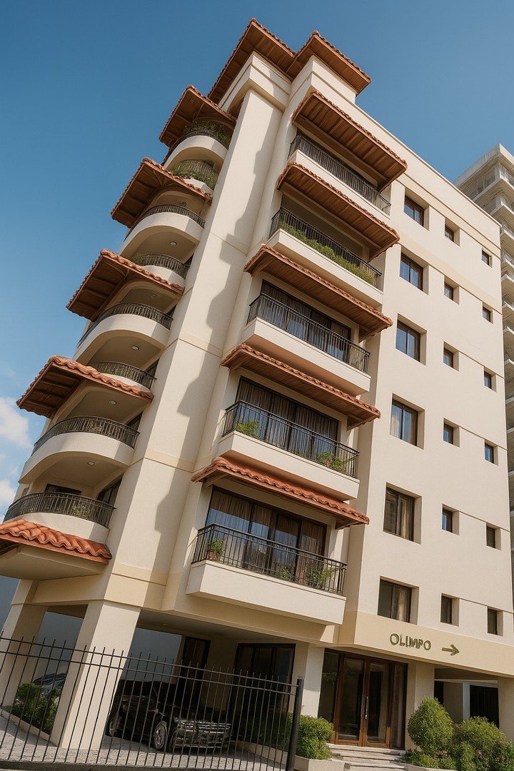 apartamentos - ALQUILO Piso 5 de 2 Habitaciones En Naco Próximo a Corazones Unidos Torre Olimpo 7