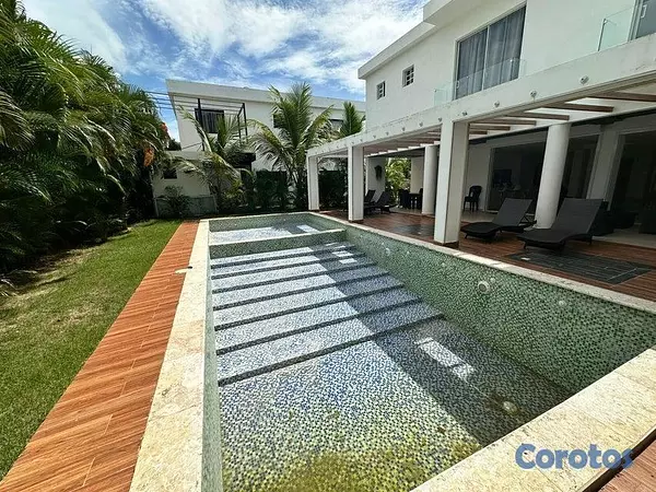 casas vacacionales y villas - Villa en venta en Playa Nueva Romana 4