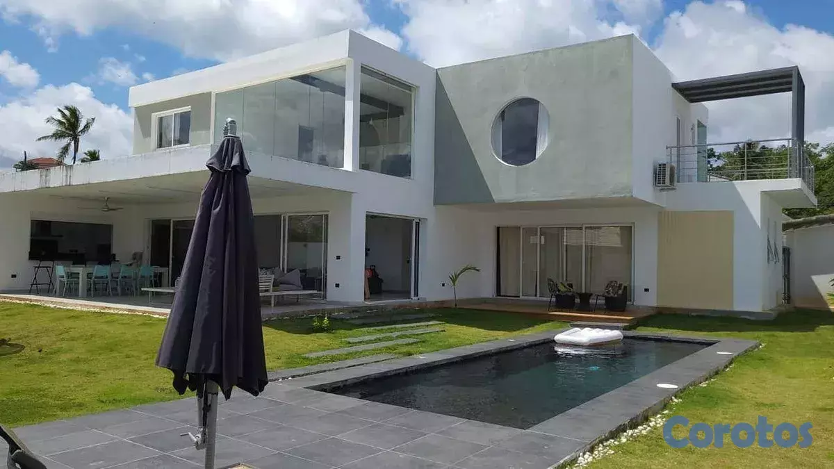 casas vacacionales y villas - Las Terrenas - Samaná, Villa amueblada con 4 habitaciones 7