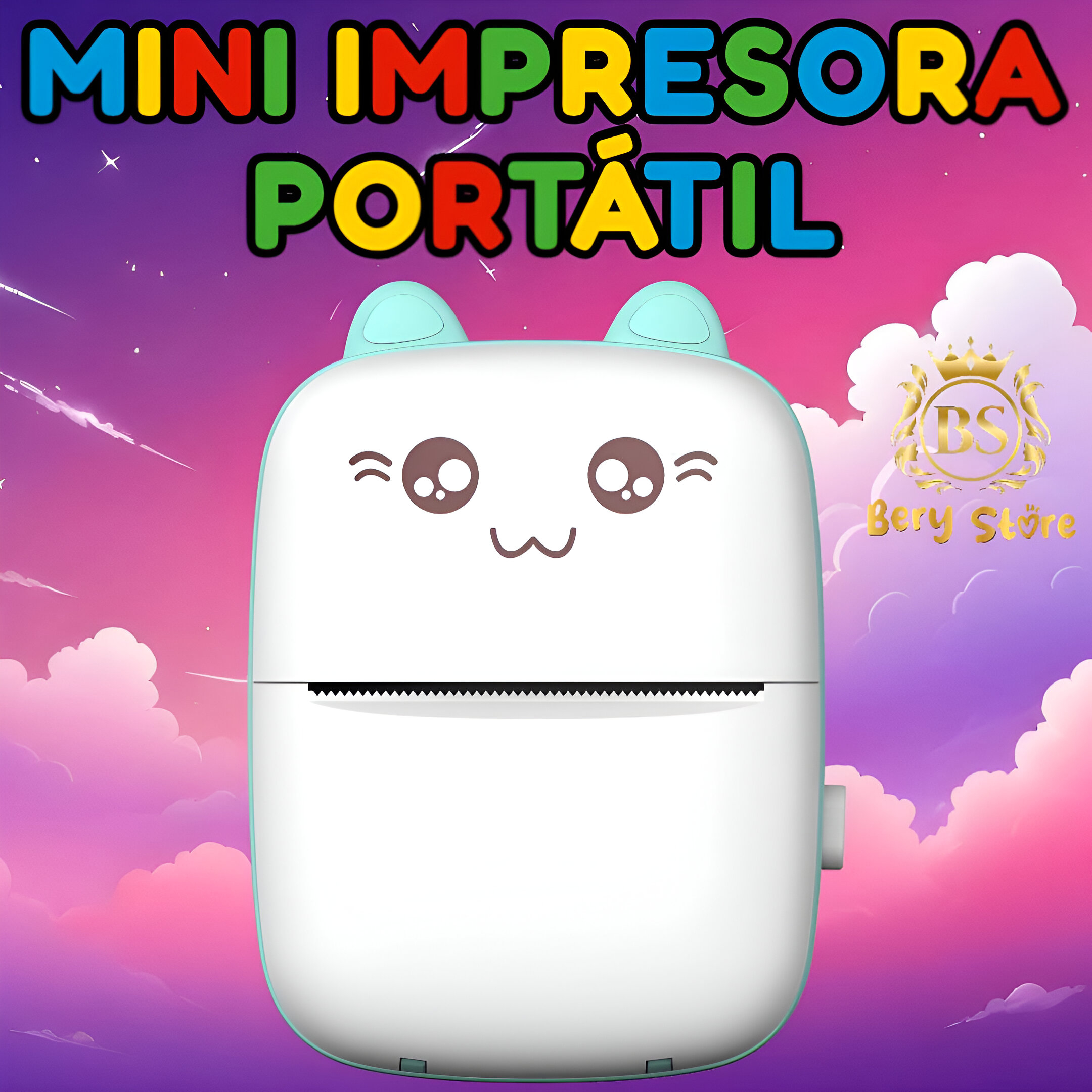 impresoras y scanners - MINI IMPRESORA PORTÁTIL | MINI IMPRESORA DE GATITO | MINI IMPRESORA | IMPRESORA  4