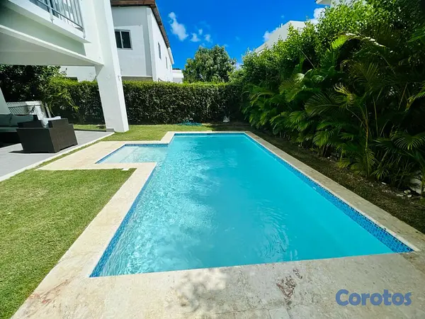 casas vacacionales y villas - Casa en PUNTA CANA 8