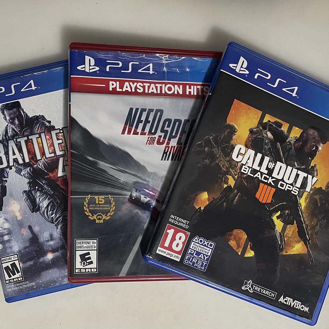 consolas y videojuegos - COMBO ESPECIAL - Juegos físicos PS4
