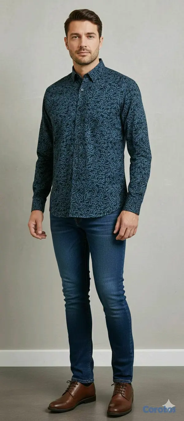 ropa para hombre - Camisa Manga Larga 3