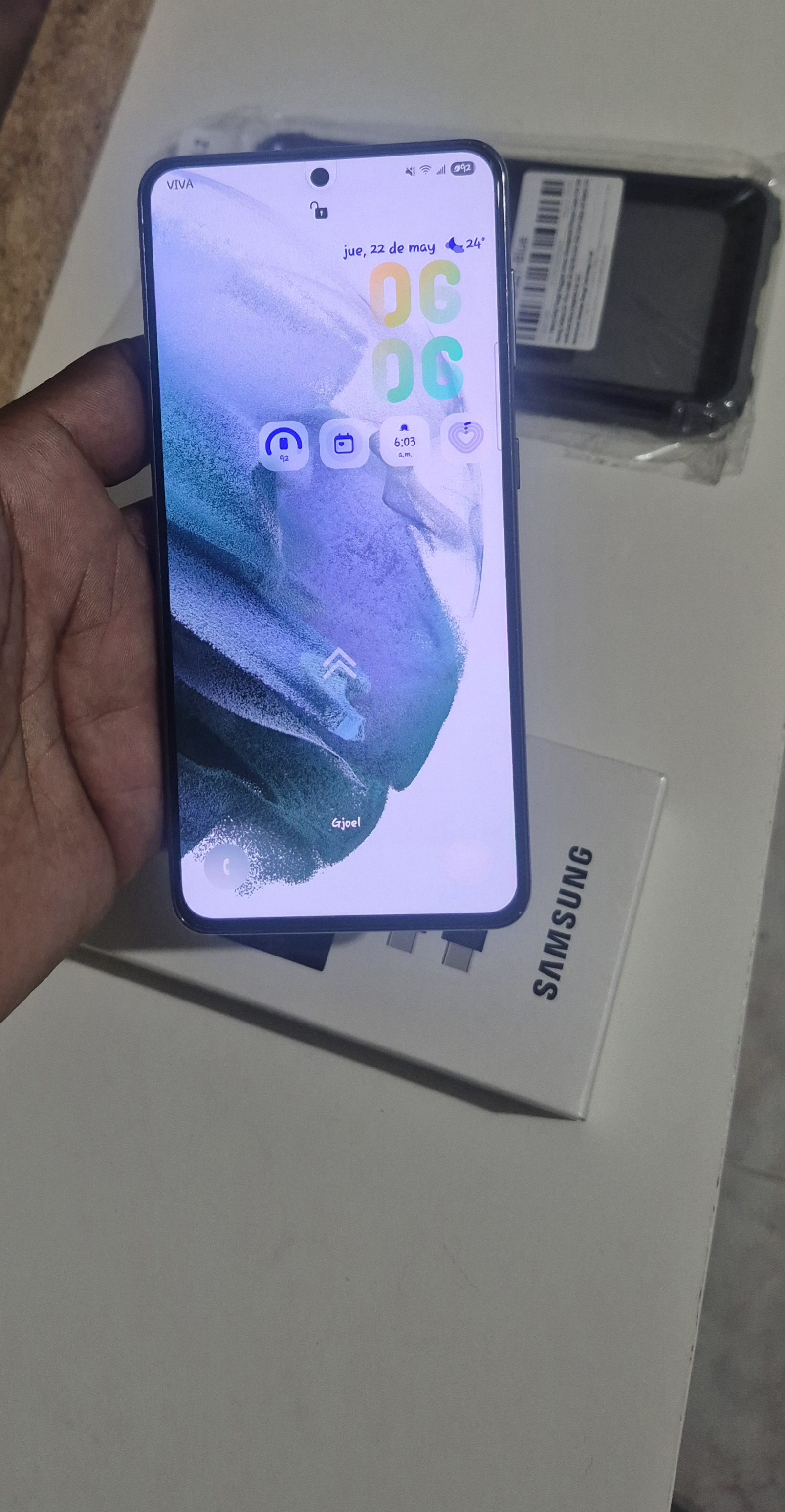 celulares y tabletas - Vendo Samsung S21 5G 3