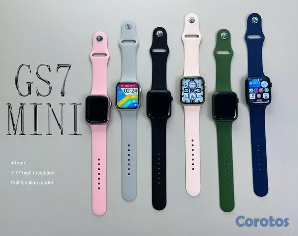 otros electronicos - Reloj inteligente GS7 serie 7 con carga inalambrica pantalla de 41 mm 2