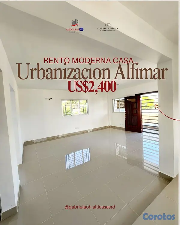 casas - Rento espectacular casa en 2do nivel Av. Independe 13