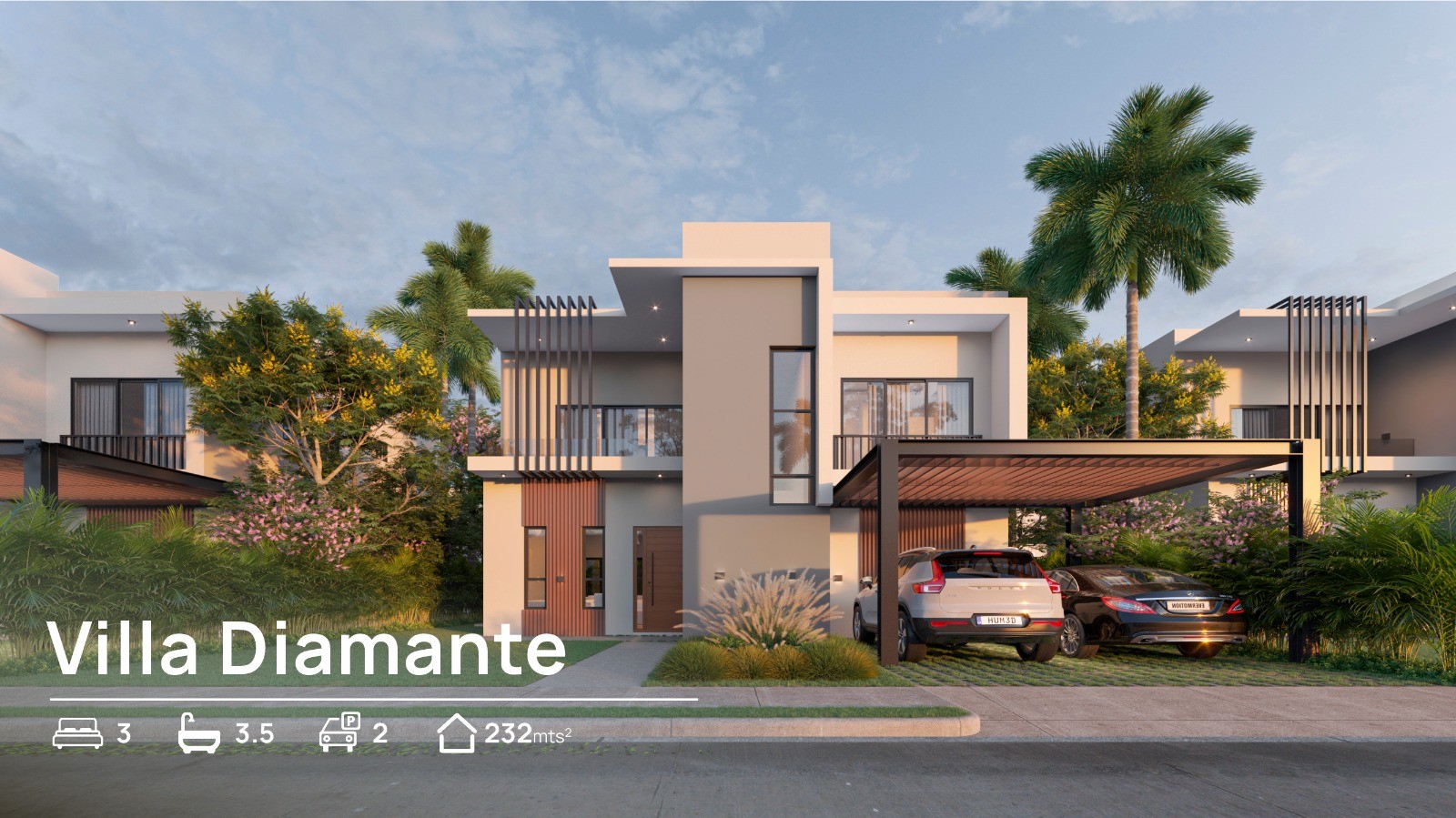 casas vacacionales y villas - Villas Turísticas (Daos-Diamante), Bávaro-Punta Cana 2