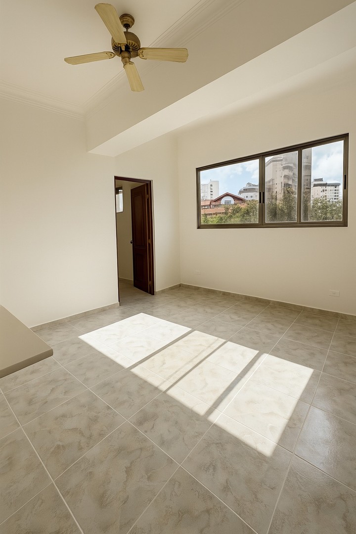 apartamentos - ALQUILO Piso 5 de 2 Habitaciones En Naco Próximo a Corazones Unidos Torre Olimpo 5