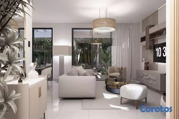 casas vacacionales y villas - Villas en Plano en Vista Cana Punta Cana 2