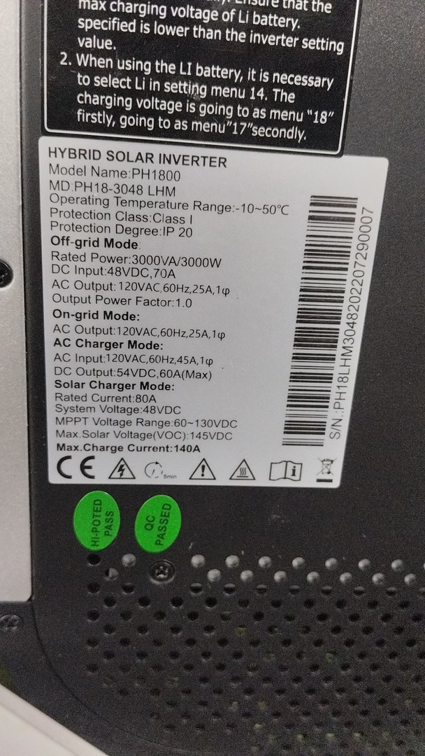 otros electronicos - no te quedes sin energía y aprovecha esta gran oferta en inversor must de 3kw 1
