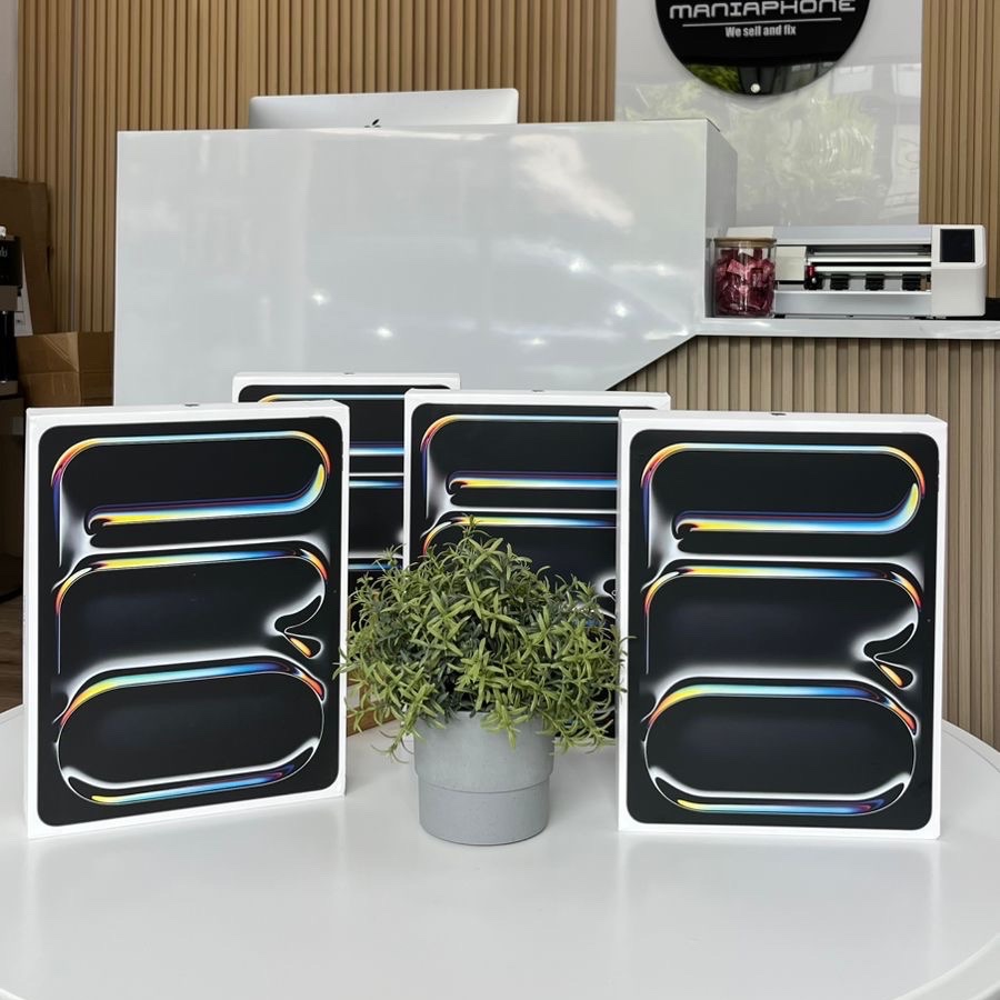 celulares y tabletas - iPad Pro 13” M4 256GB Nuevas Sellada Un Año De Garantía  0