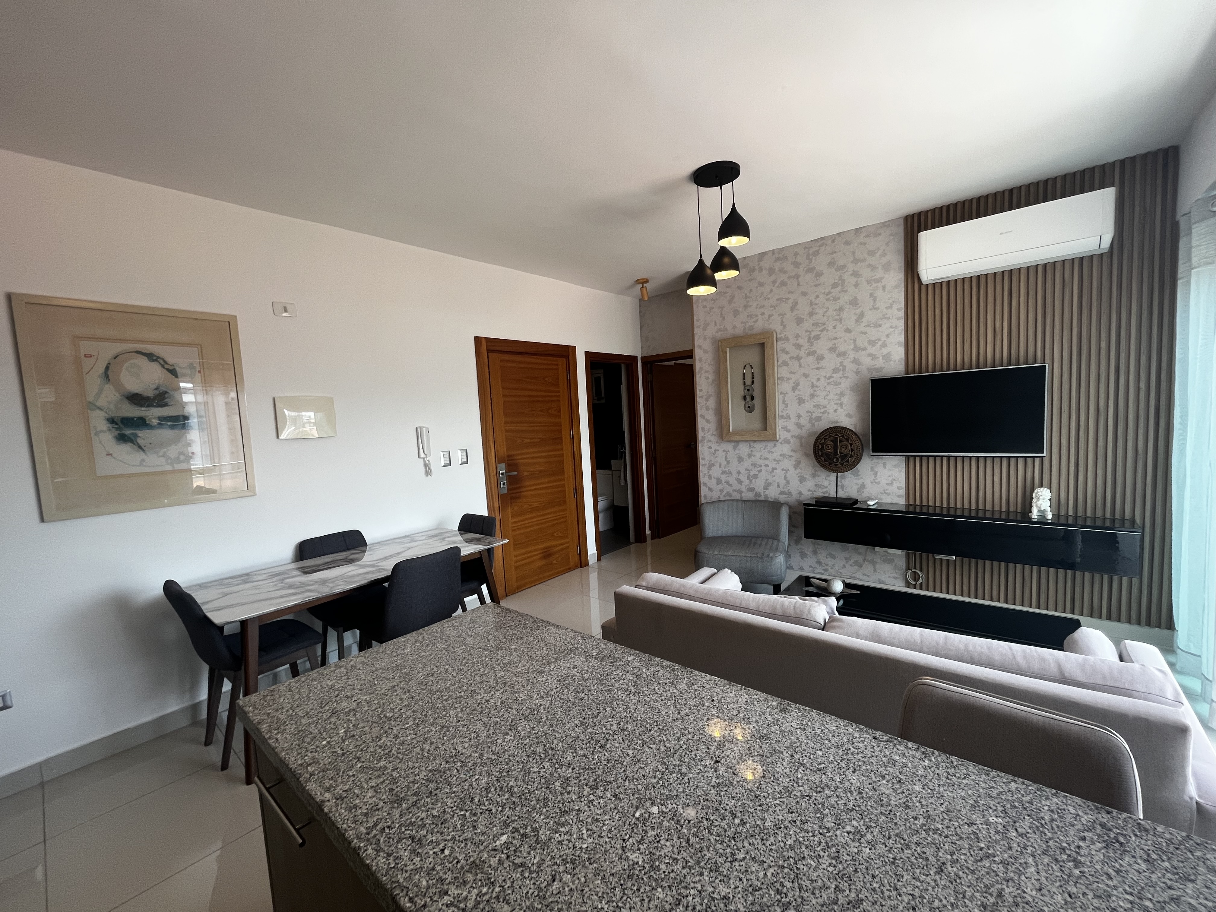apartamentos - Apartamento Alquiler en Piantini de UNA Habitación