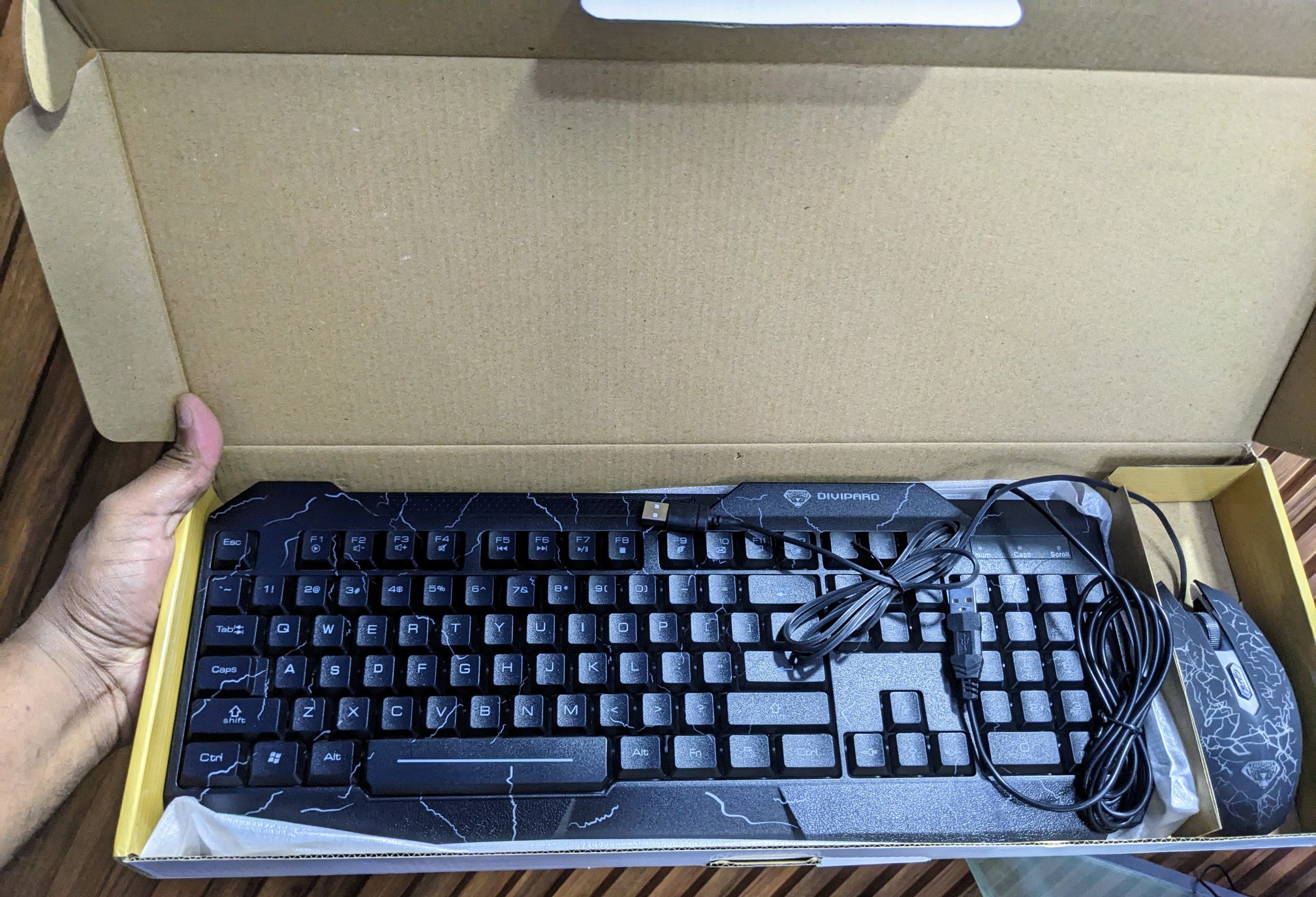 computadoras y laptops - Combo mause y teclado Gaming 5