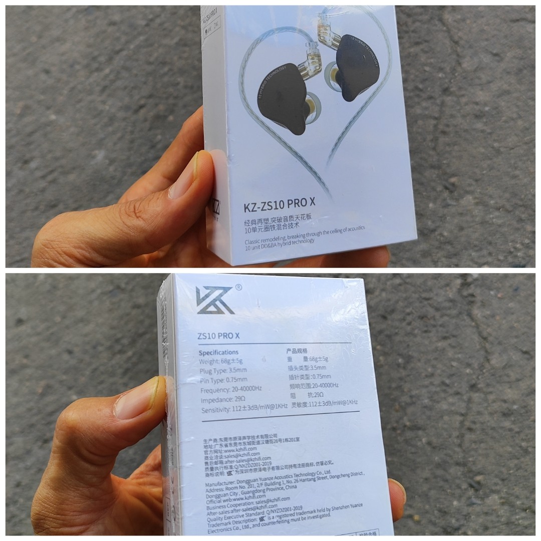camaras y audio - KZ ZS10 PRO X profesional in-ear monitor de música y auricular para video juegos 1