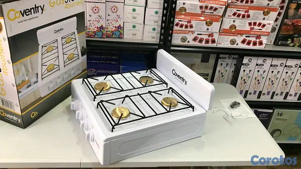 cocina - 🔥 ESTUFA COVENTRY DE MESA A GAS 4 QUEMADORES  2