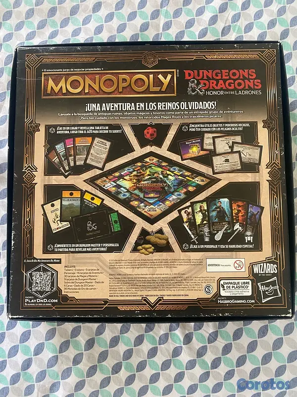 hobby y coleccion - Monopoly Dungeons & Dragons Completo — Excelente Estado 5