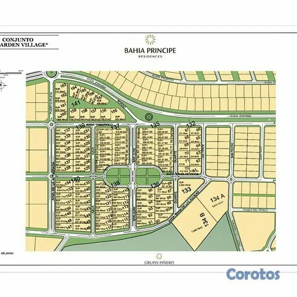 solares y terrenos - Vendo Solares Garden Village en Playa Nueva Romana 3