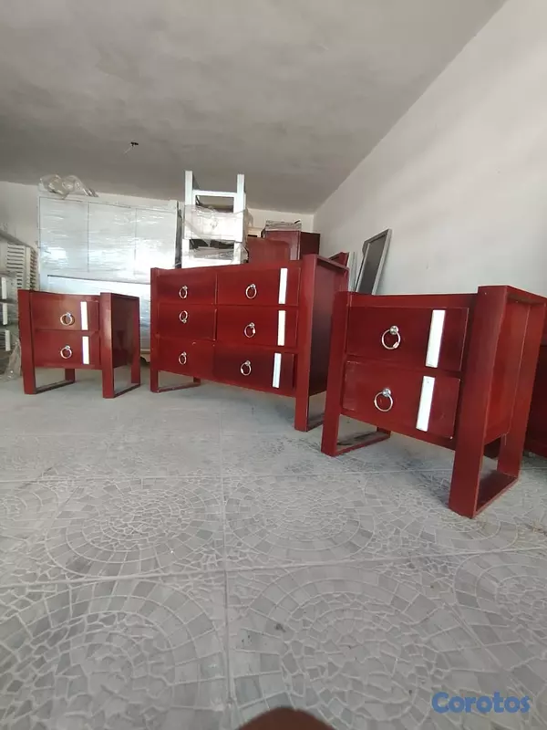 muebles y colchones - Juego de habitacion en oferta nuevo  8